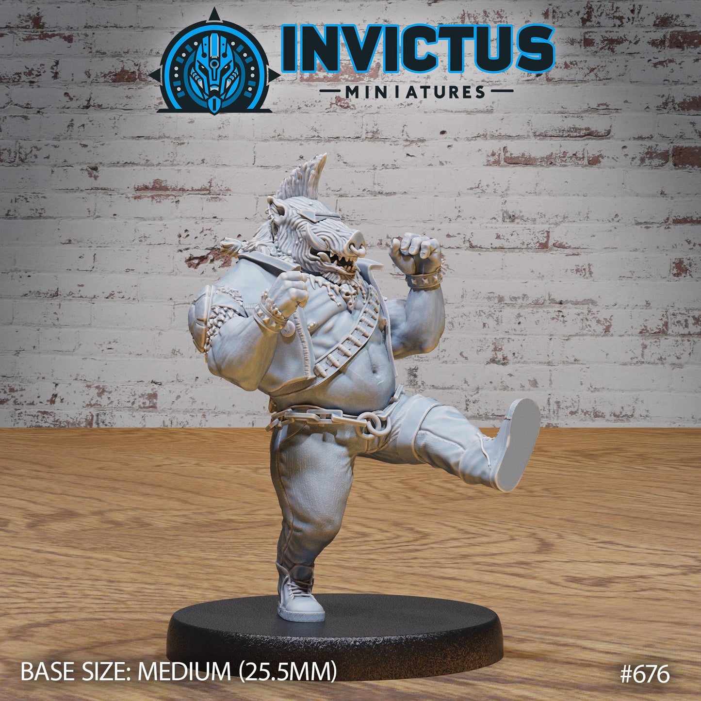 Boar Bandit (3 Variants Available) - Invictus Miniatures
