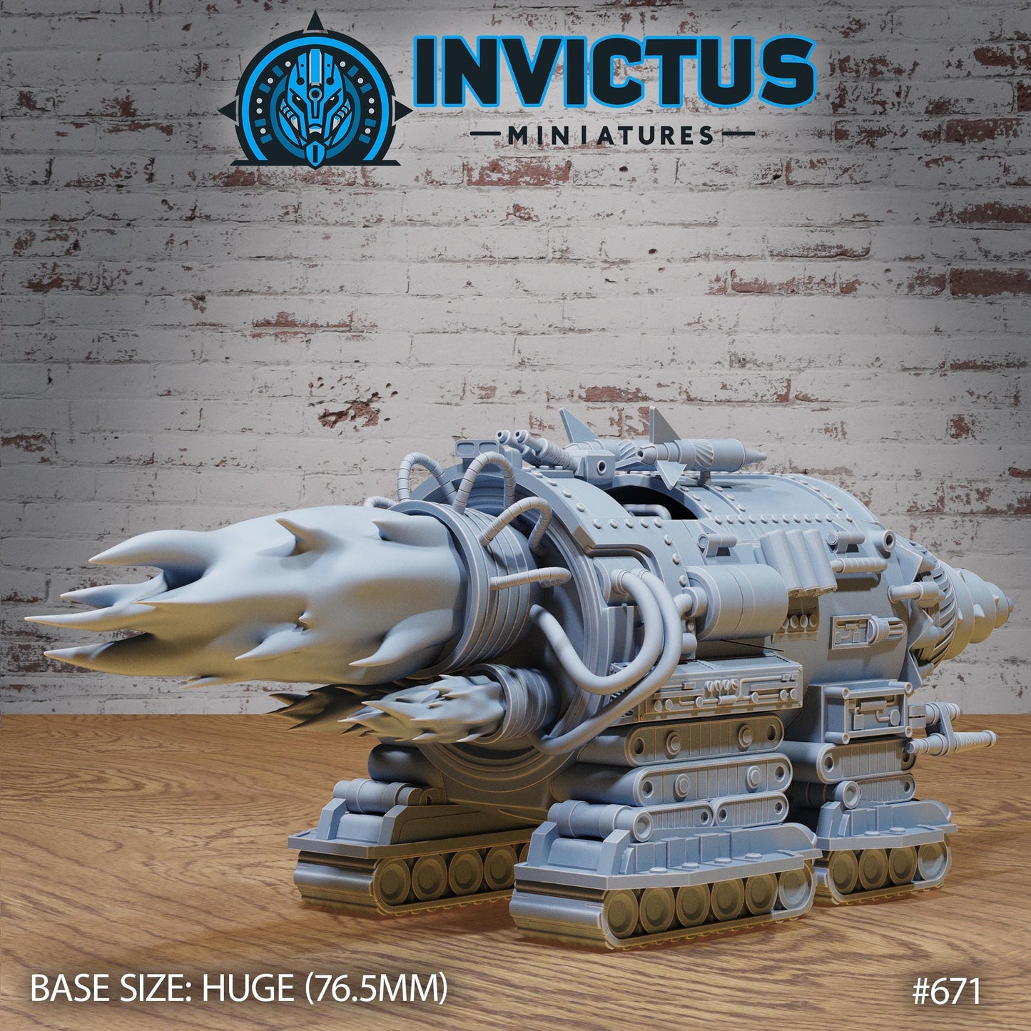 Giant Drill Machines (2 Variants Available) - Invictus Miniatures