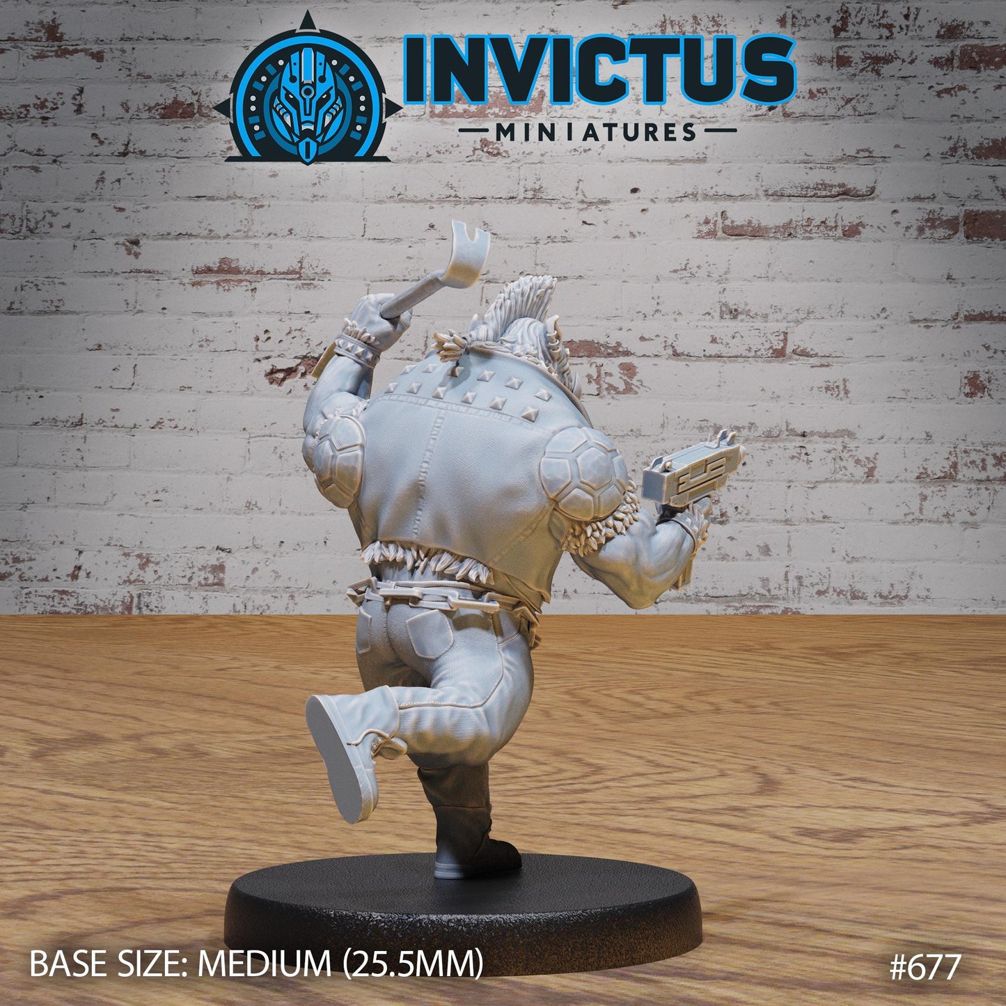 Boar Bandit (3 Variants Available) - Invictus Miniatures
