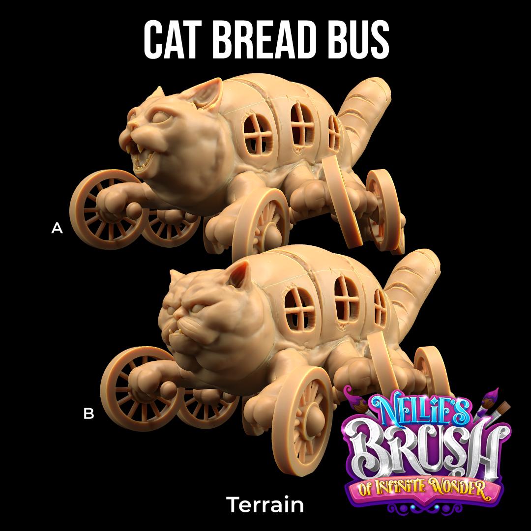Cat Bread Bus (2 Variants Available) - Dragon Trapper's Lodge