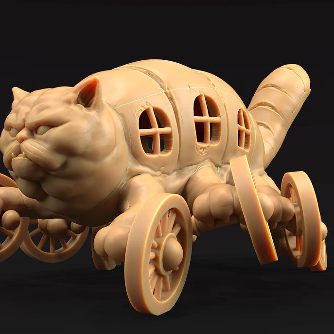Cat Bread Bus (2 Variants Available) - Dragon Trapper's Lodge