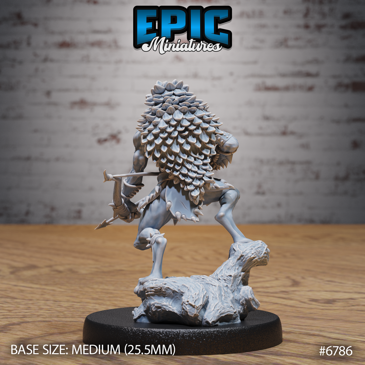 Frog Folk Hunters with Leaf Cloaks (3 Variants Available) - Epic Miniatures