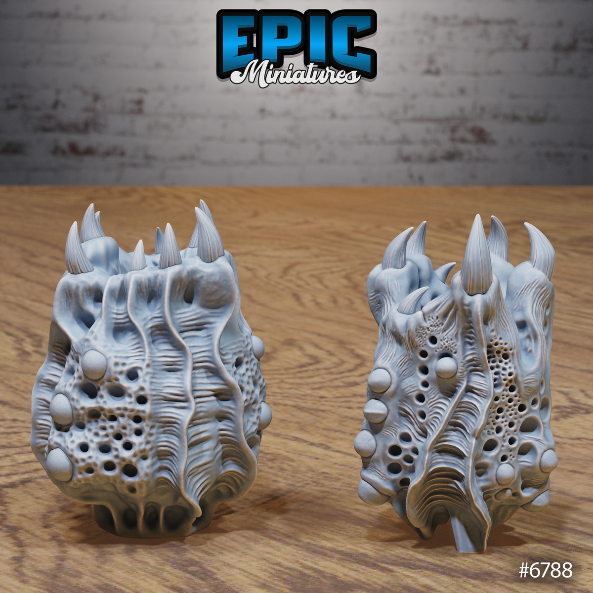 Void Scatter, Plants and Idols Terrain Set (8 Variants Available) - Epic Miniatures