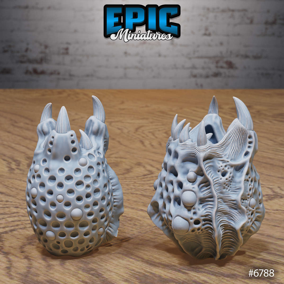 Void Scatter, Plants and Idols Terrain Set (8 Variants Available) - Epic Miniatures