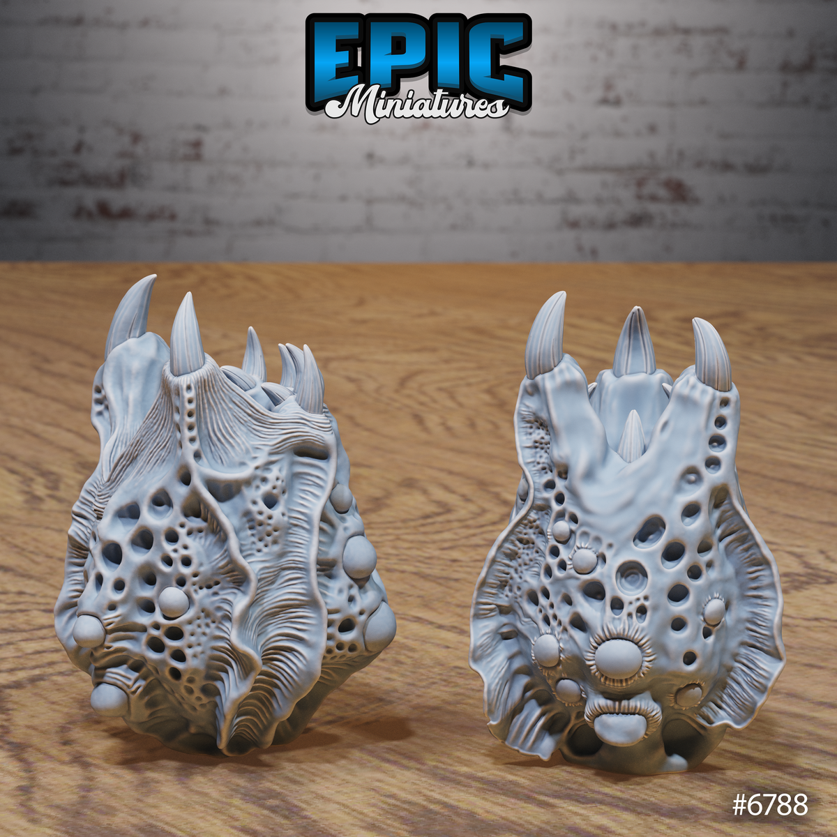Void Scatter, Plants and Idols Terrain Set (8 Variants Available) - Epic Miniatures