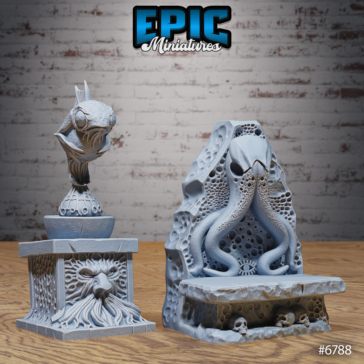 Void Scatter, Mysterious Items Terrain Set (5 Variants Available) - Epic Miniatures