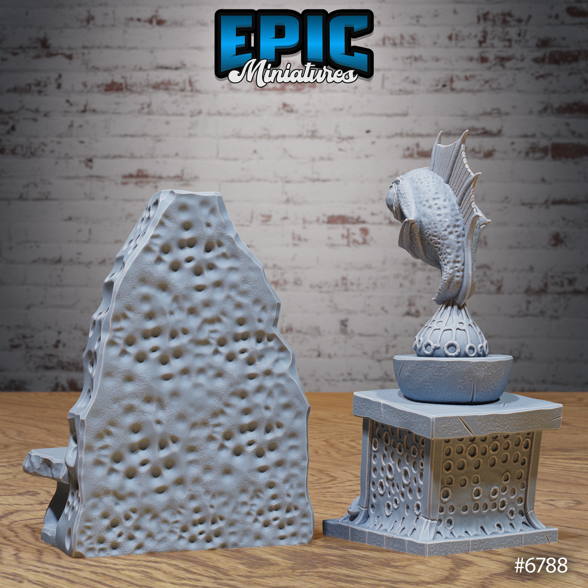 Void Scatter, Mysterious Items Terrain Set (5 Variants Available) - Epic Miniatures
