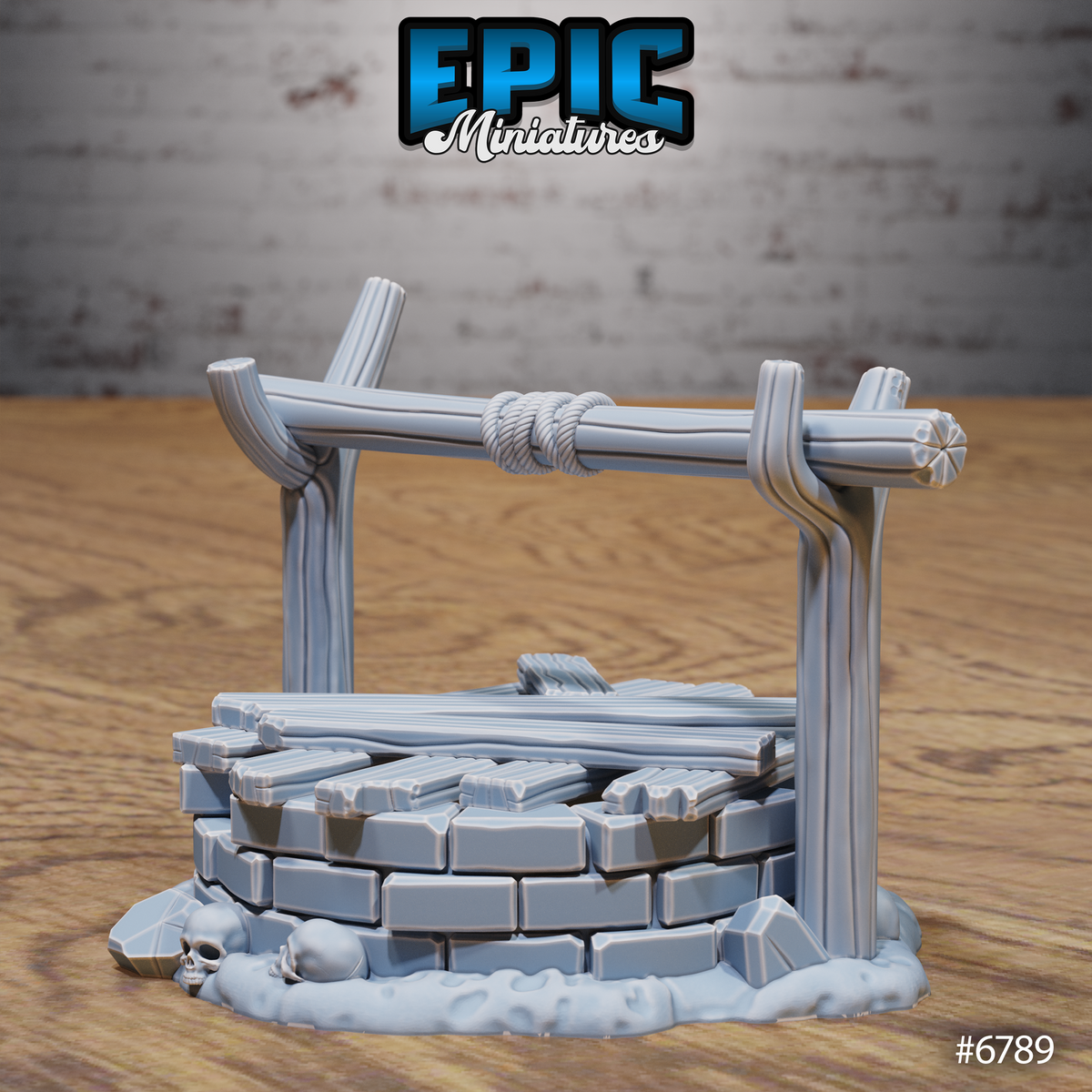 Void Environment, Wells and Fountains Terrain Set (8 Variants Available) - Epic Miniatures