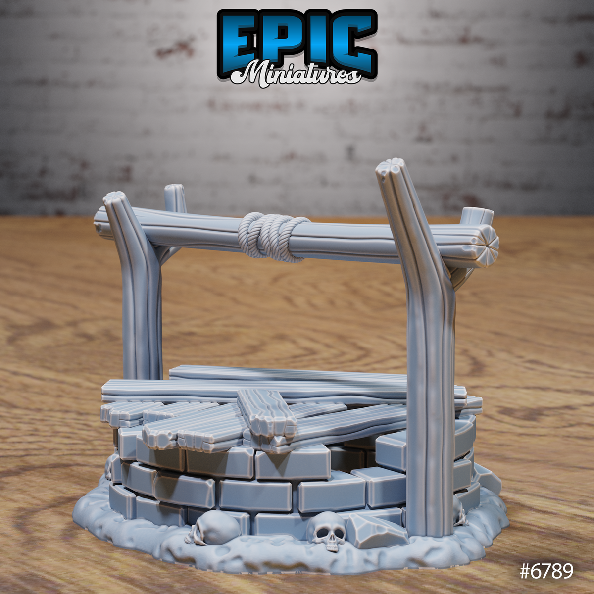 Void Environment, Wells and Fountains Terrain Set (8 Variants Available) - Epic Miniatures