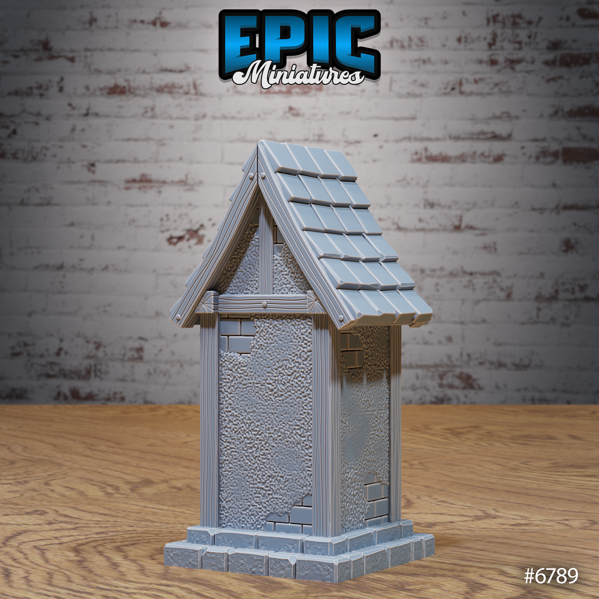Void Environment, Wells and Fountains Terrain Set (8 Variants Available) - Epic Miniatures