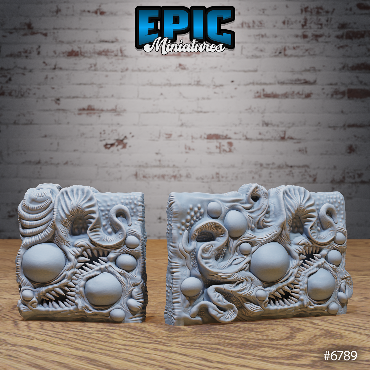 Void Environment, Altars and Walls Terrain Set (8 Variants Available) - Epic Miniatures