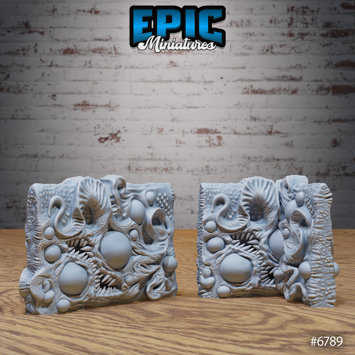 Void Environment, Altars and Walls Terrain Set (8 Variants Available) - Epic Miniatures