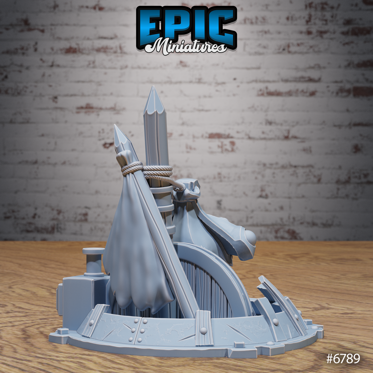 Void Environment, Wells and Fountains Terrain Set (8 Variants Available) - Epic Miniatures