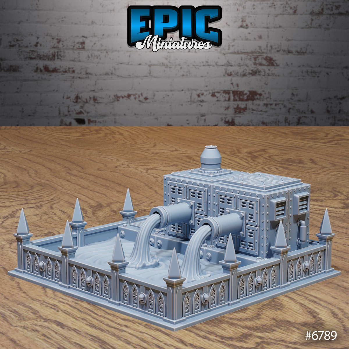 Void Environment, Wells and Fountains Terrain Set (8 Variants Available) - Epic Miniatures