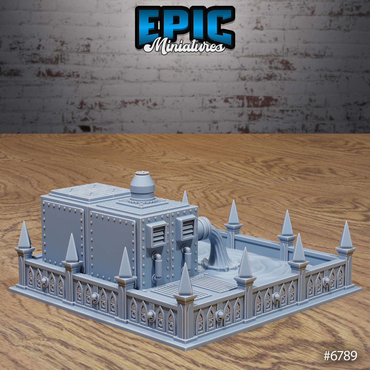 Void Environment, Wells and Fountains Terrain Set (8 Variants Available) - Epic Miniatures