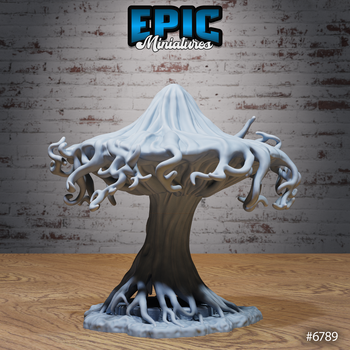 Mushroom Hut, Playable Terrain Piece - Epic Miniatures