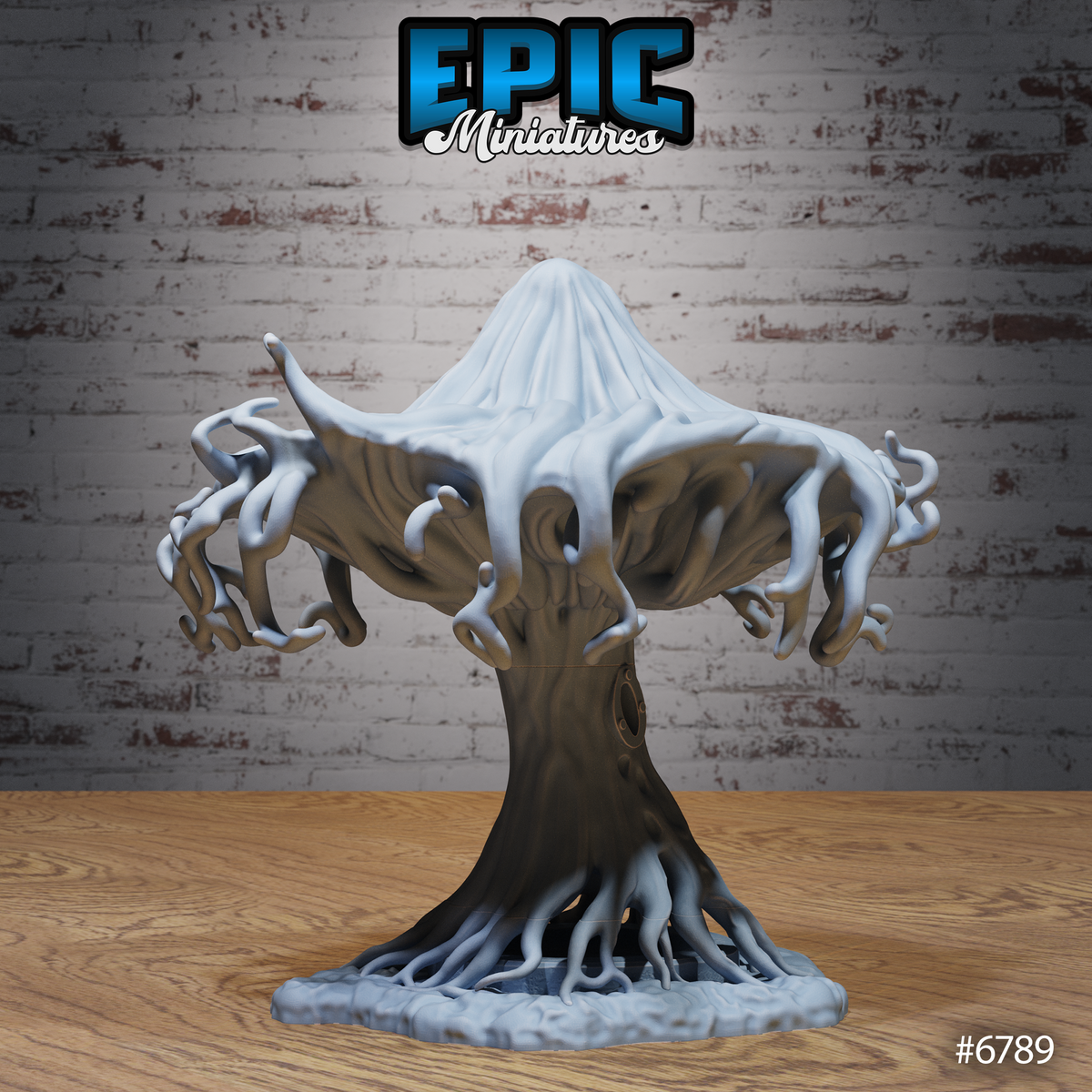 Mushroom Hut, Playable Terrain Piece - Epic Miniatures