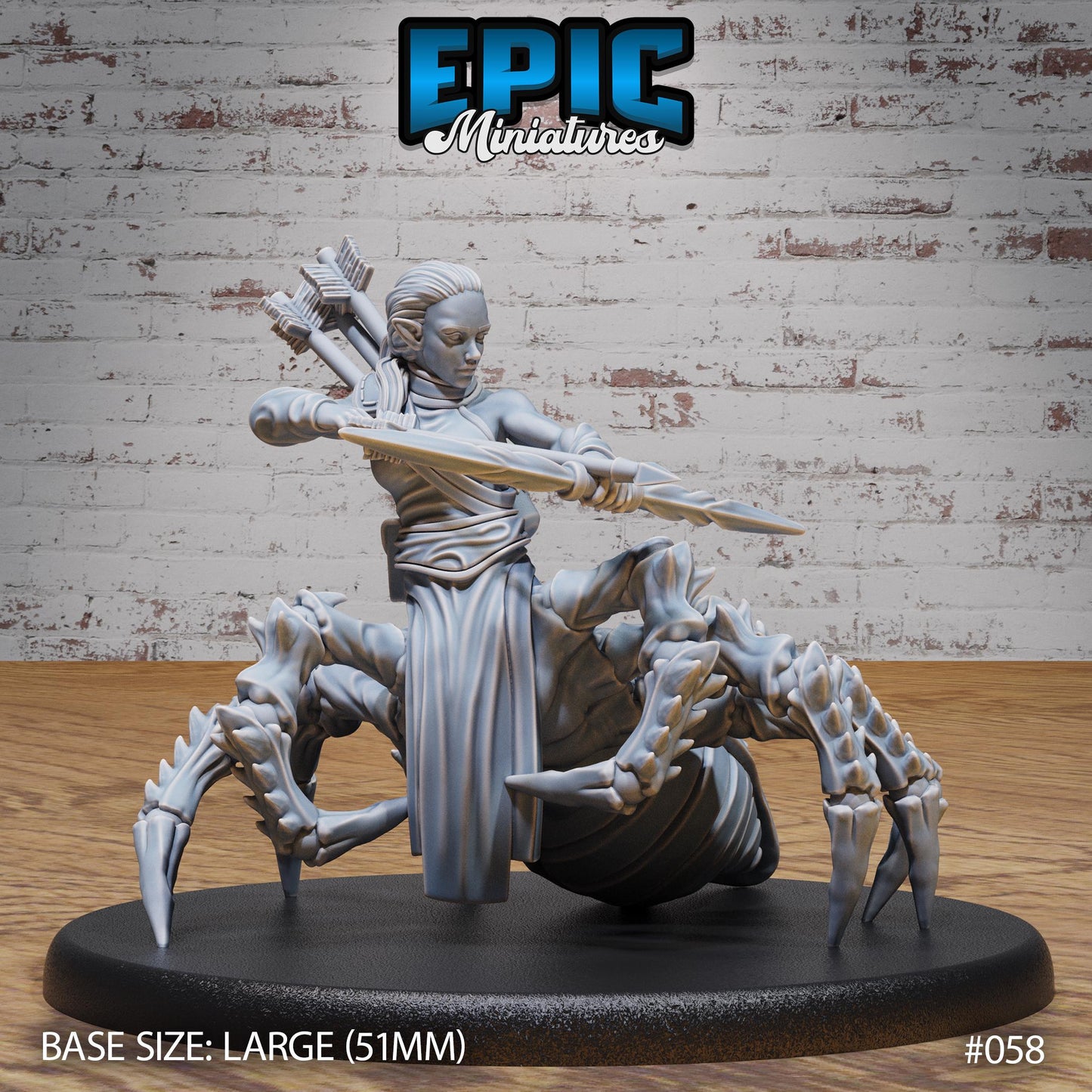Drider Folk Tribe, Set 1 (4 Variants Available) - Epic Miniatures