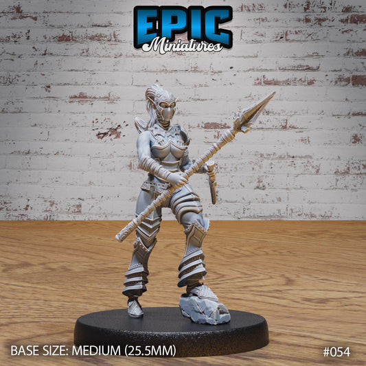 Dark Elf Gladiators (3 Variants Available) - Epic Miniatures