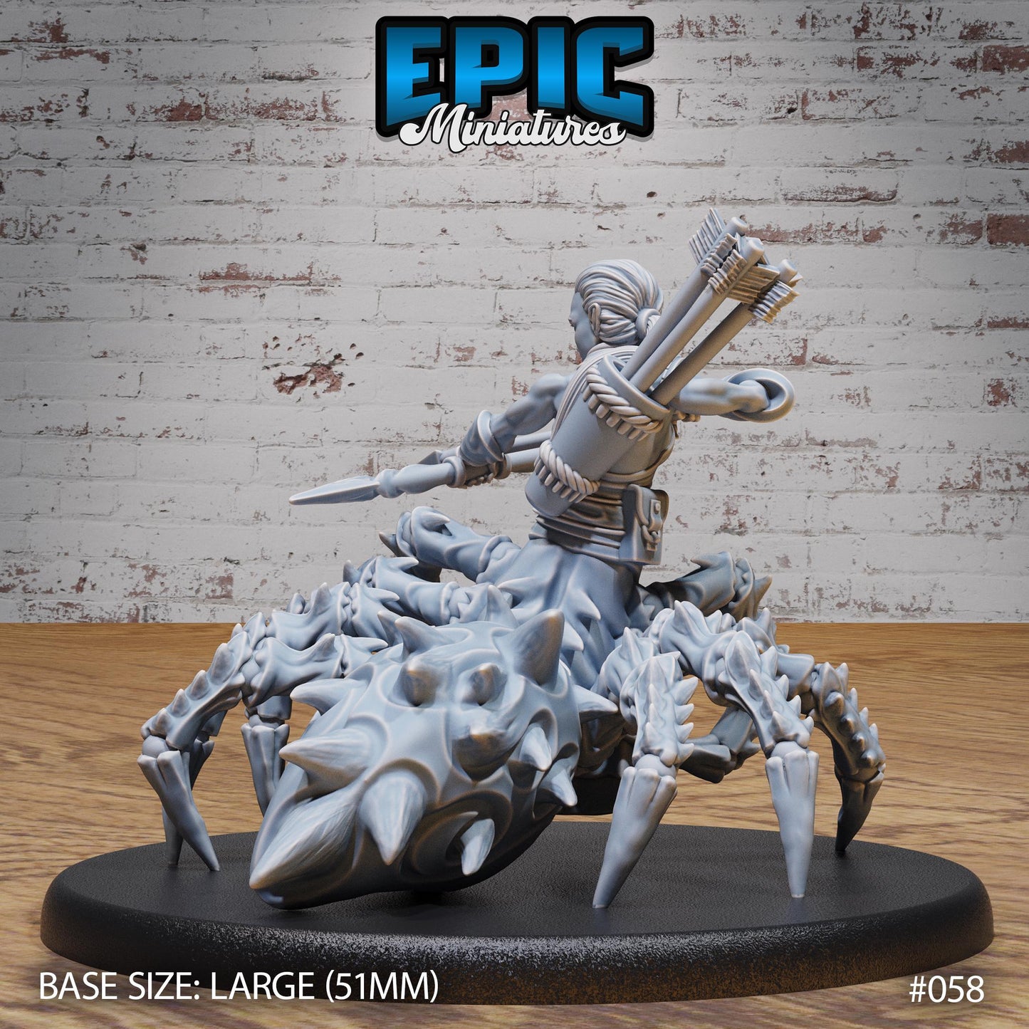 Drider Folk Tribe, Set 1 (4 Variants Available) - Epic Miniatures