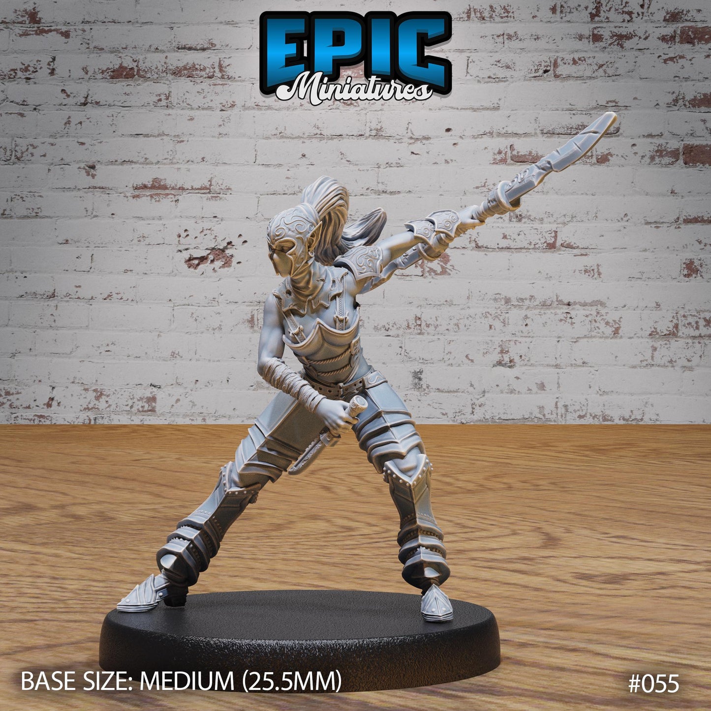 Dark Elf Gladiators (3 Variants Available) - Epic Miniatures