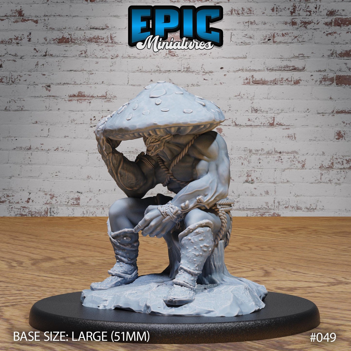 Mushroom Folk Barbarians (3 Variants Available) - Epic Miniatures