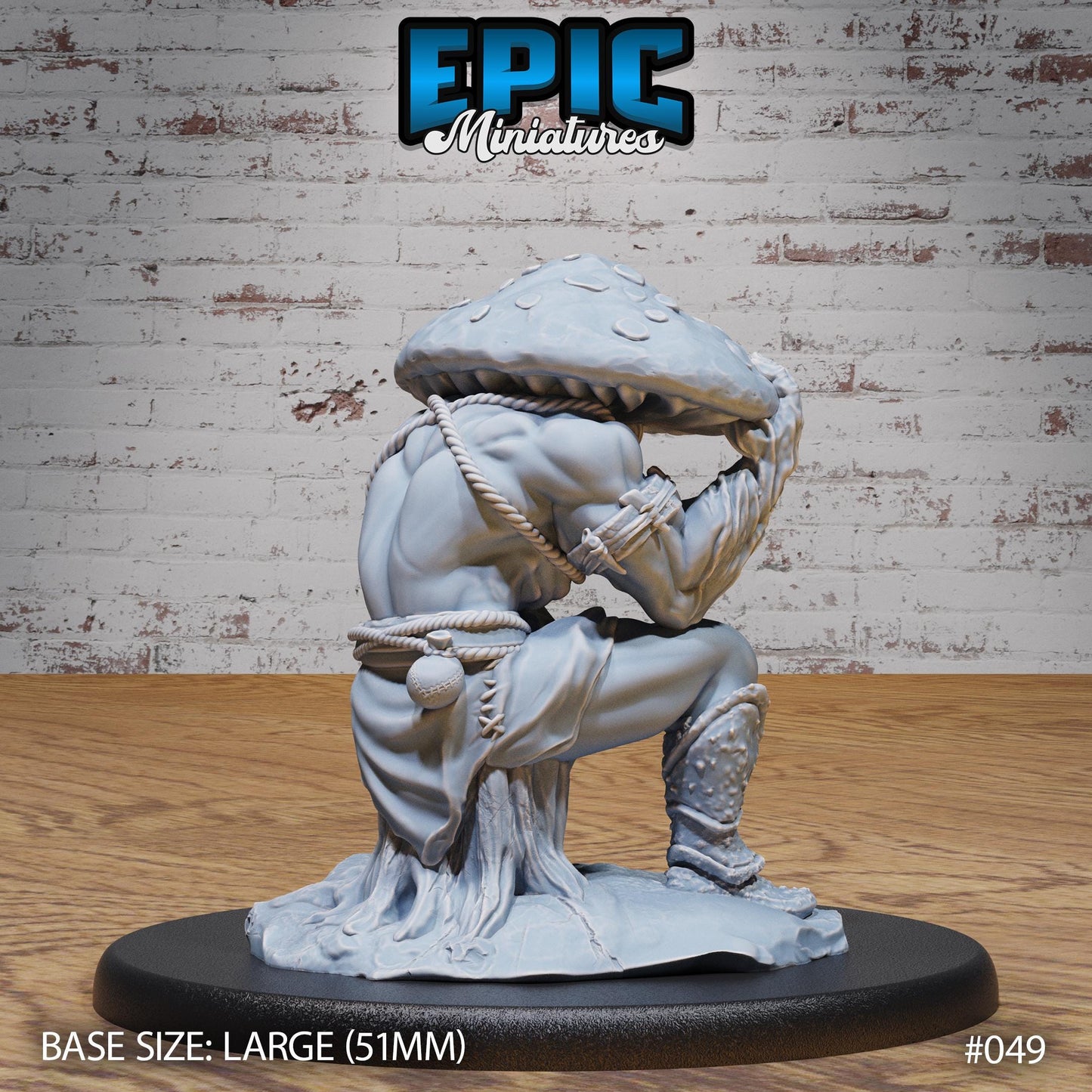 Mushroom Folk Barbarians (3 Variants Available) - Epic Miniatures