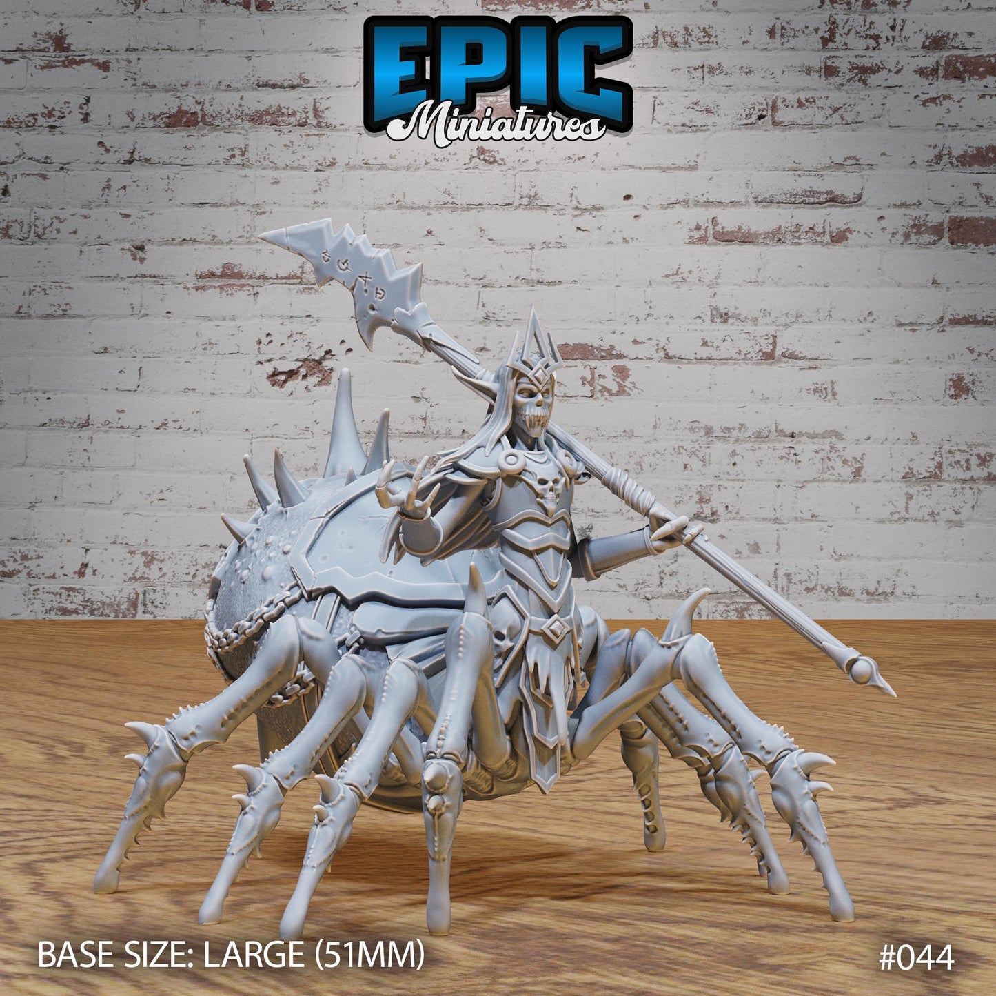 Drider Lich Lord (4 Variants Available) - Epic Miniatures