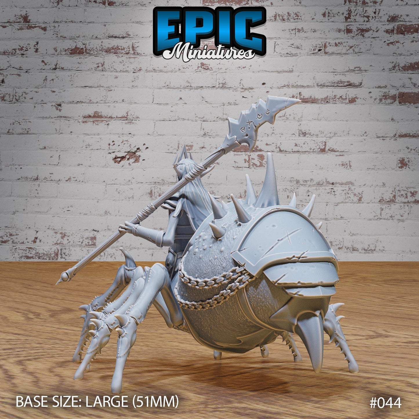 Drider Lich Lord (4 Variants Available) - Epic Miniatures