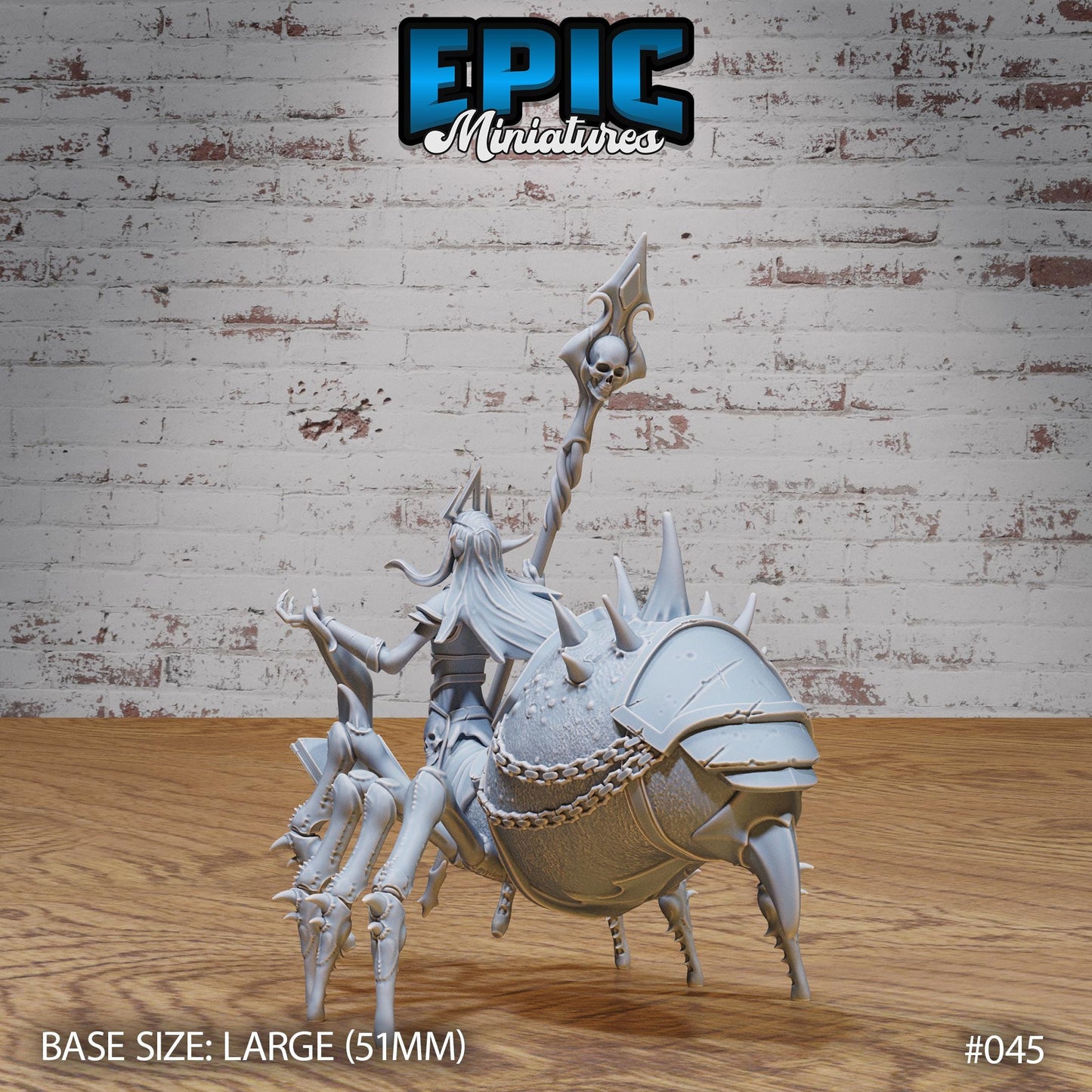 Drider Lich Lord (4 Variants Available) - Epic Miniatures