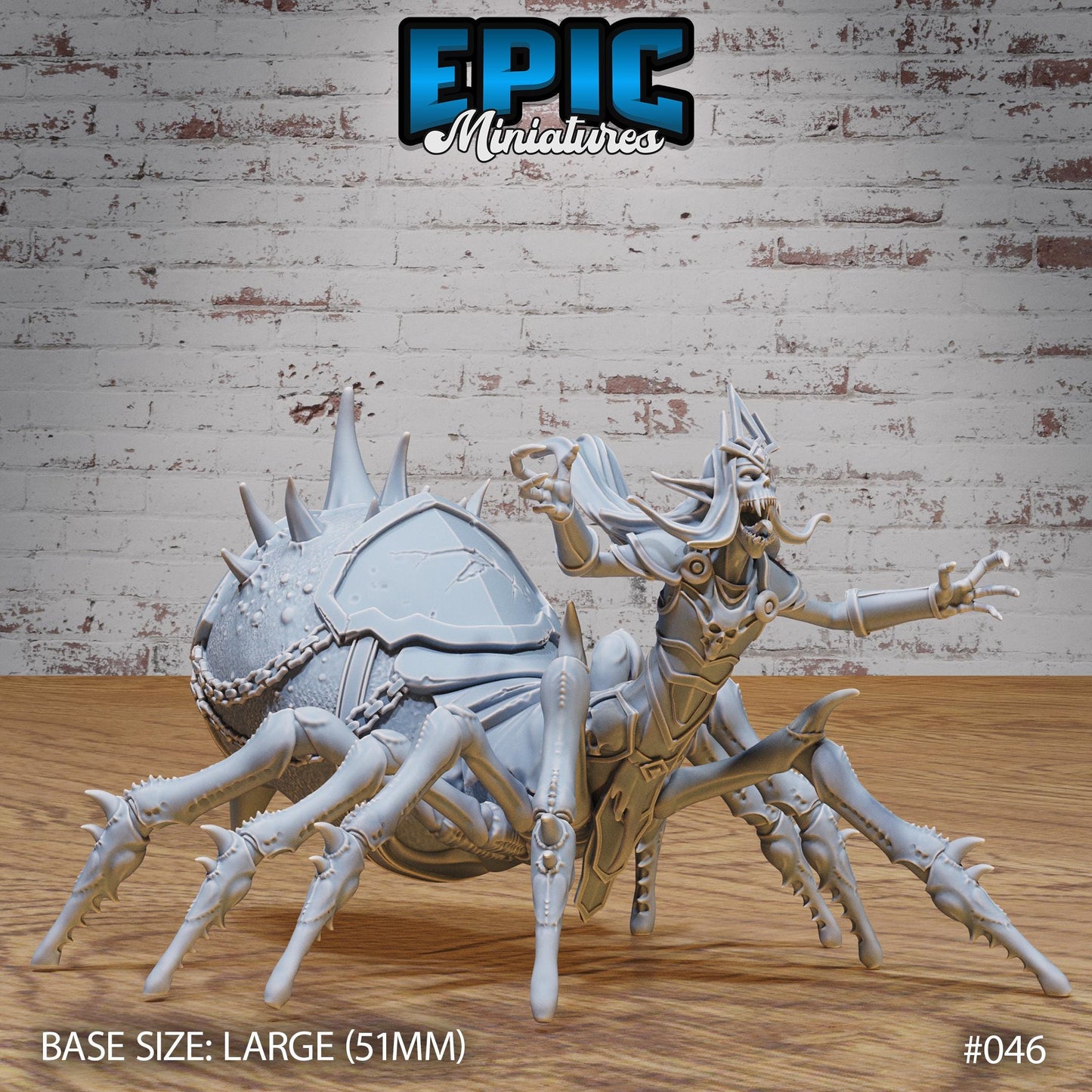 Drider Lich Lord (4 Variants Available) - Epic Miniatures