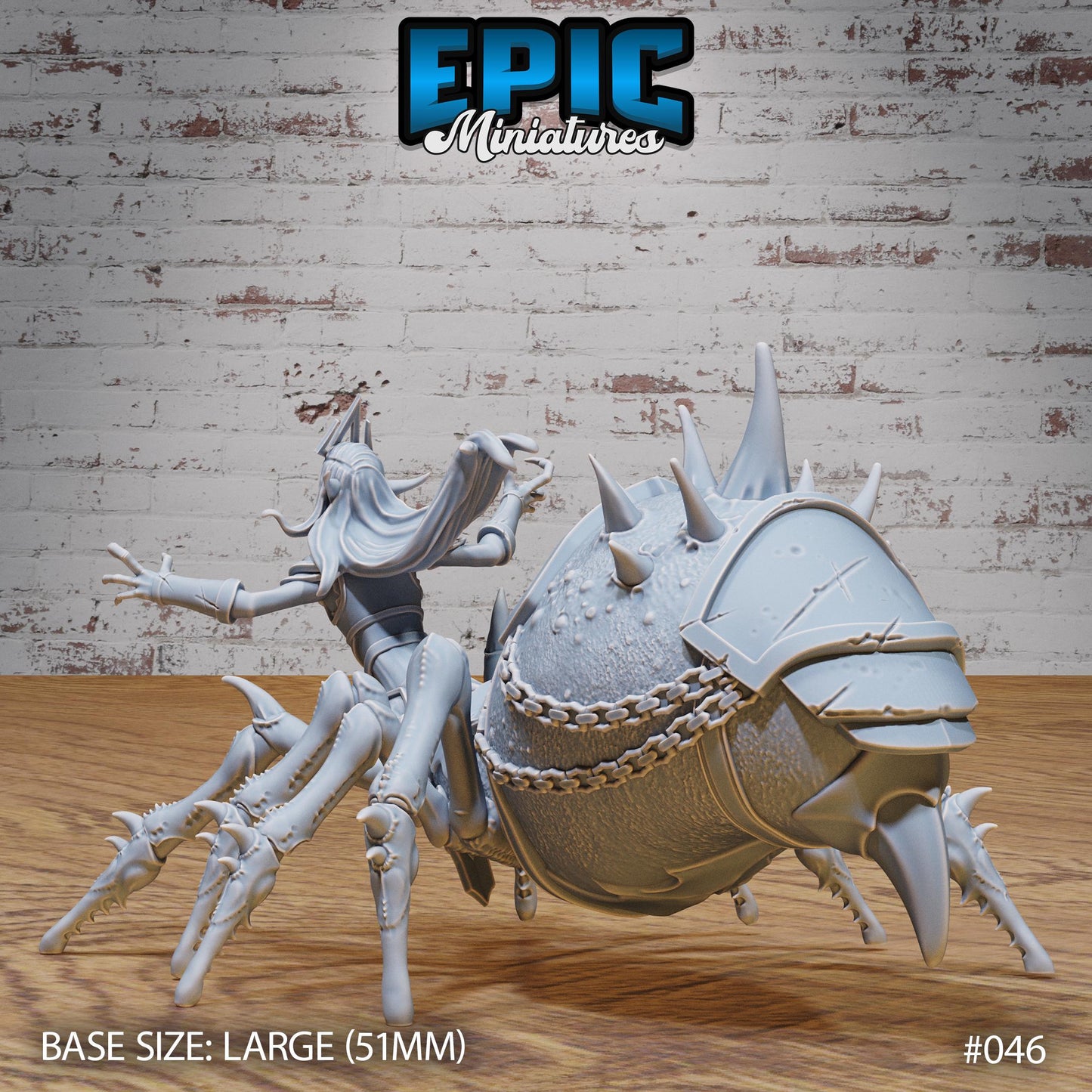 Drider Lich Lord (4 Variants Available) - Epic Miniatures