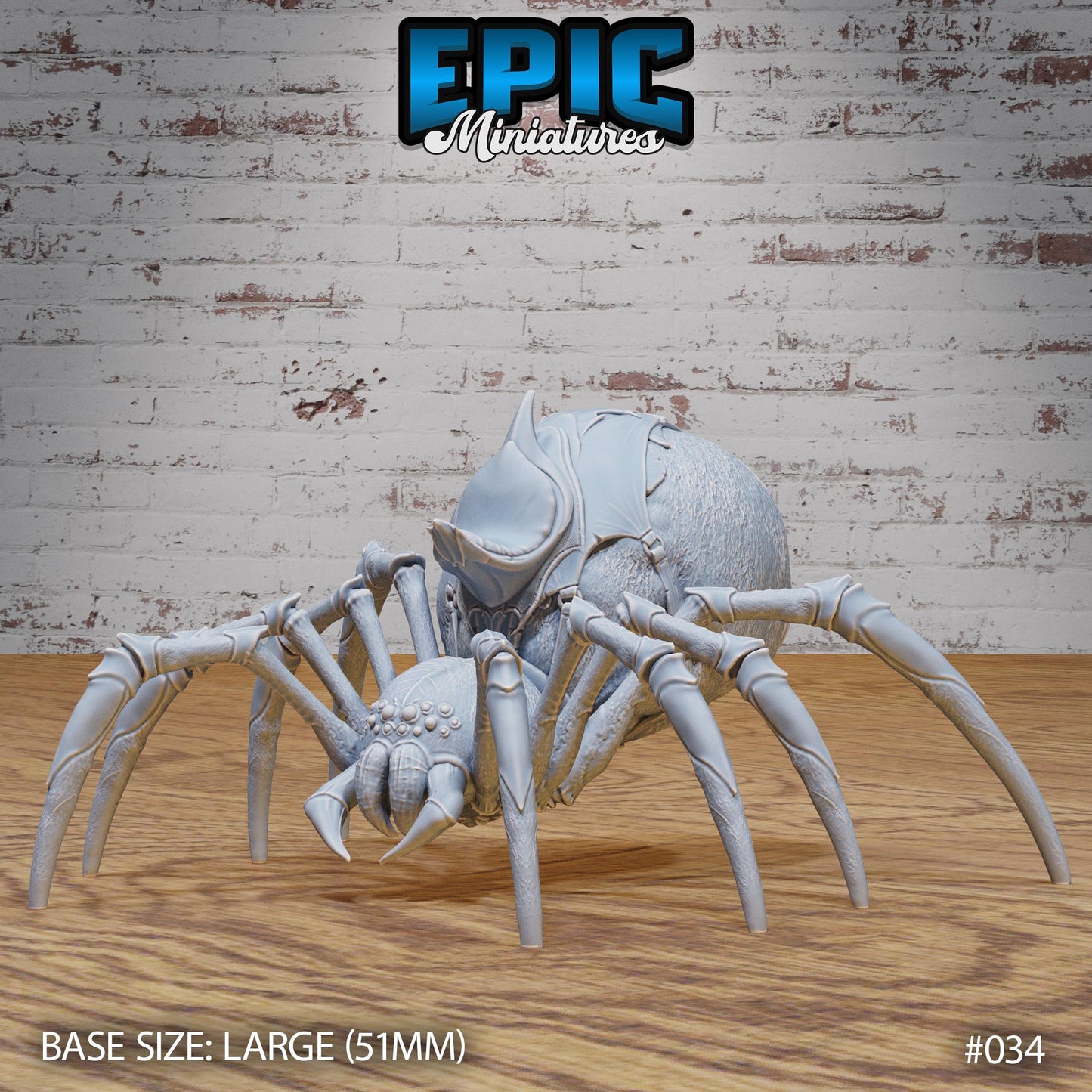 Giant Spider Mount (2 Variants Available) - Epic Miniatures