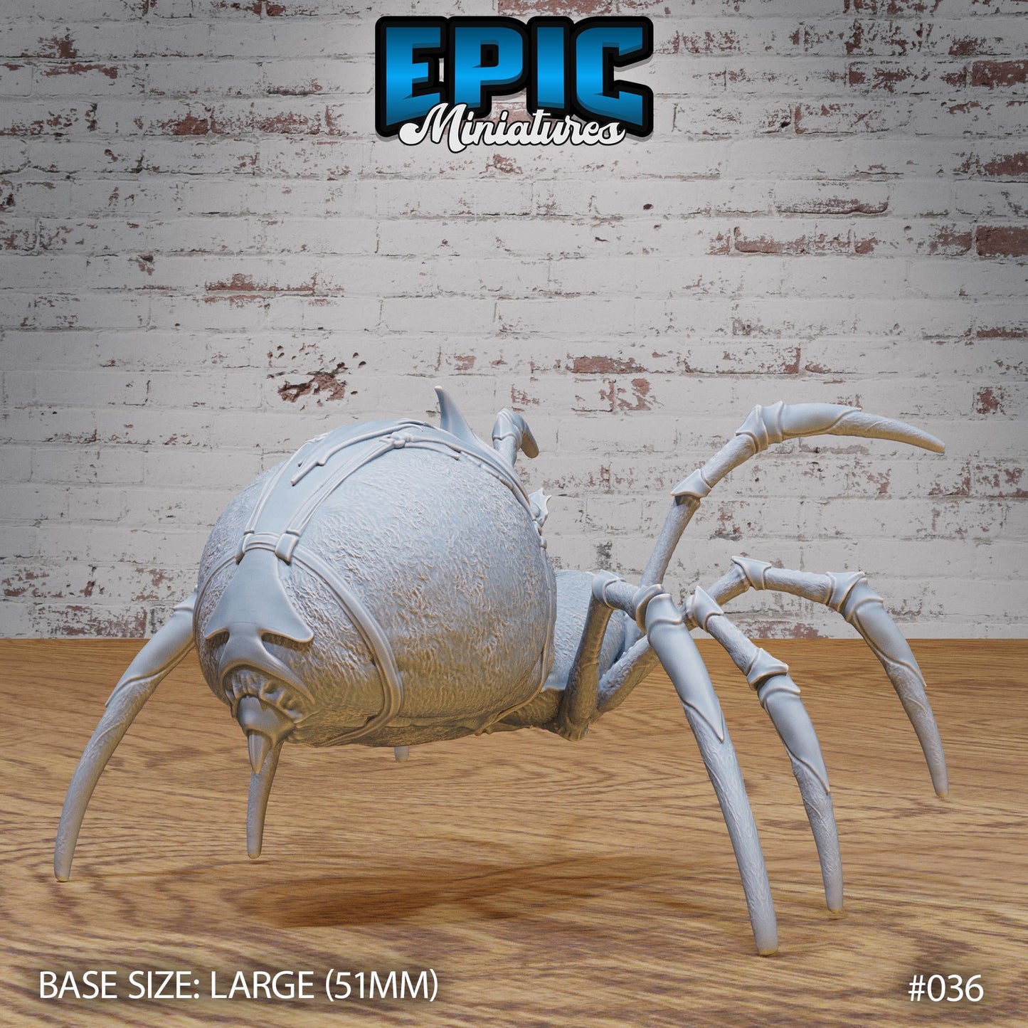 Giant Spider Mount (2 Variants Available) - Epic Miniatures