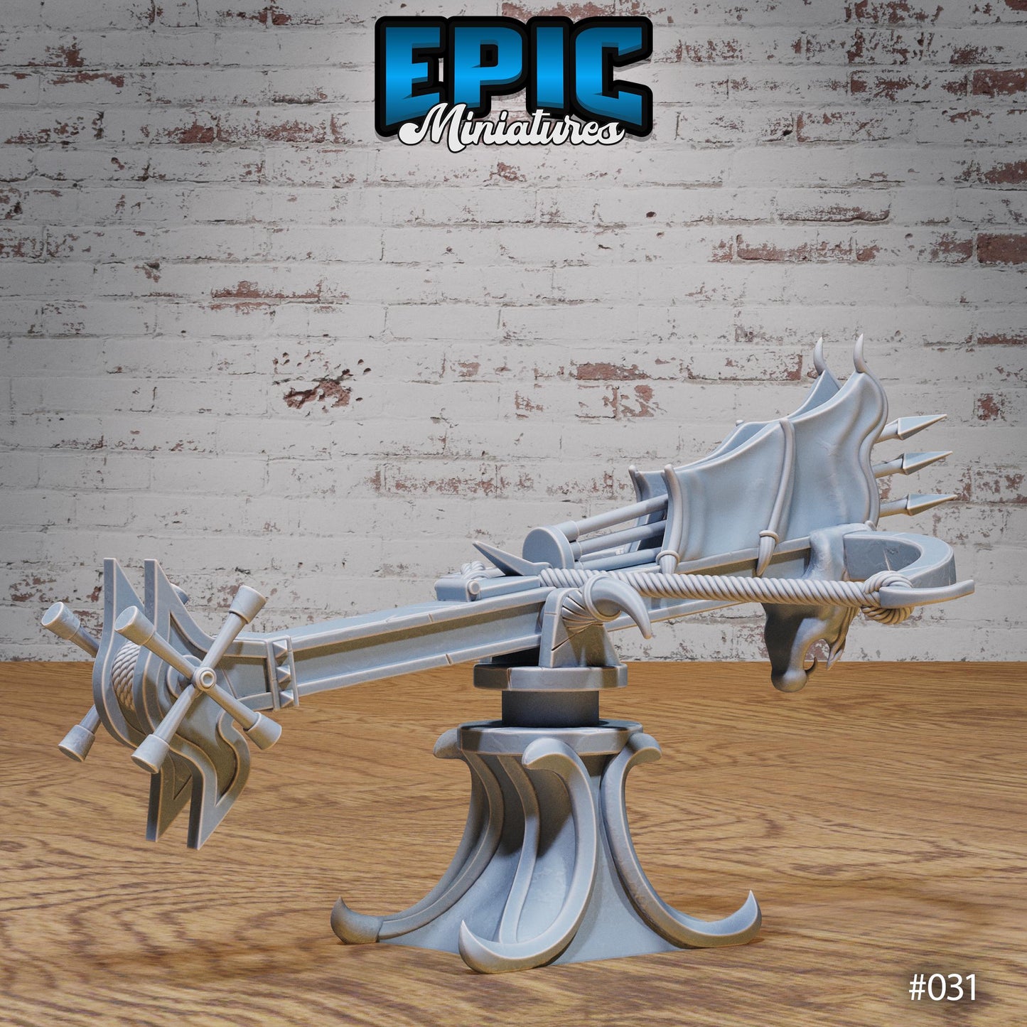 Dark Elf Ballistae and Operator (4 Variants Available) - Epic Miniatures