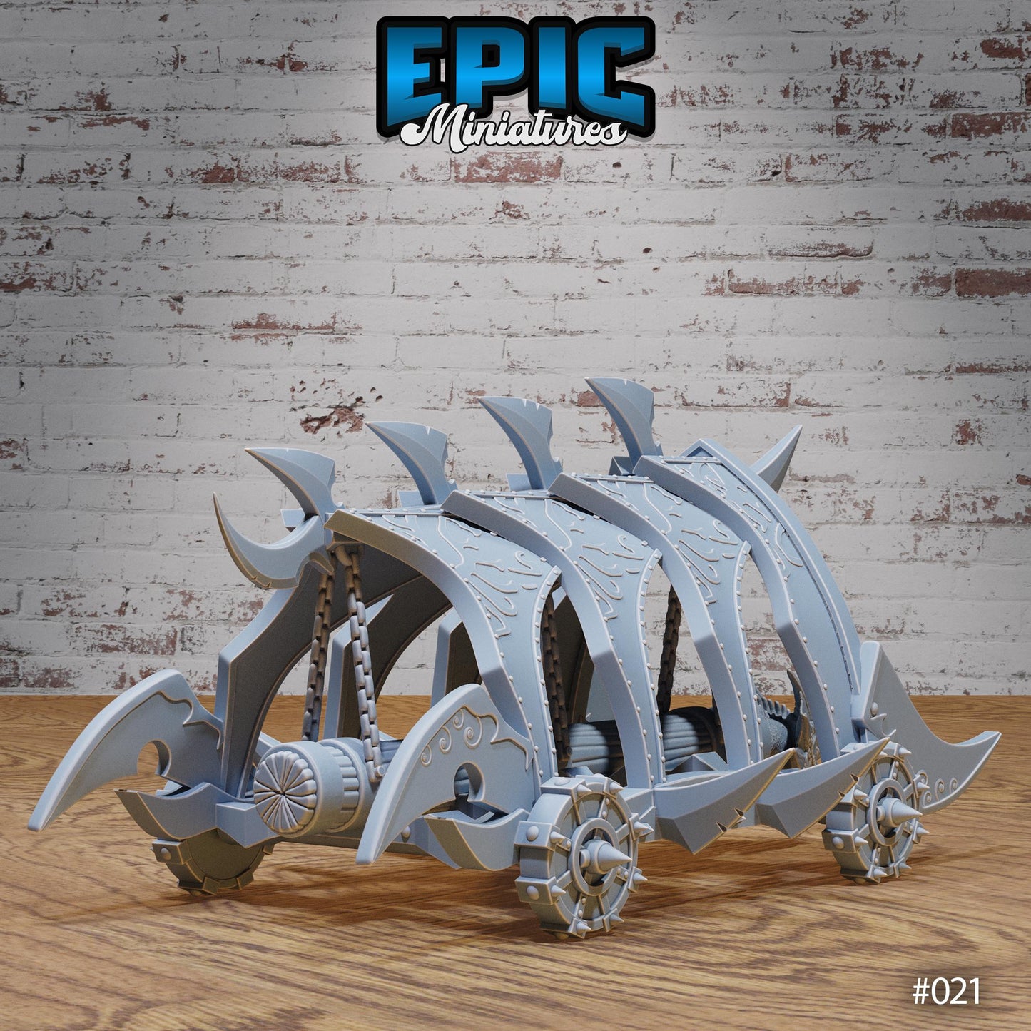 Dark Elf Dragon Head Battle Ram - Epic Miniatures