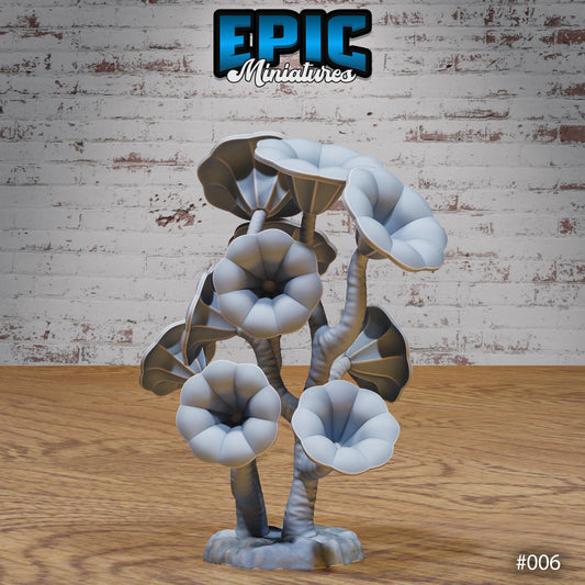 Underdark Mushroom Trees, Scatter Set (3 Variants Available) - Epic Miniatures