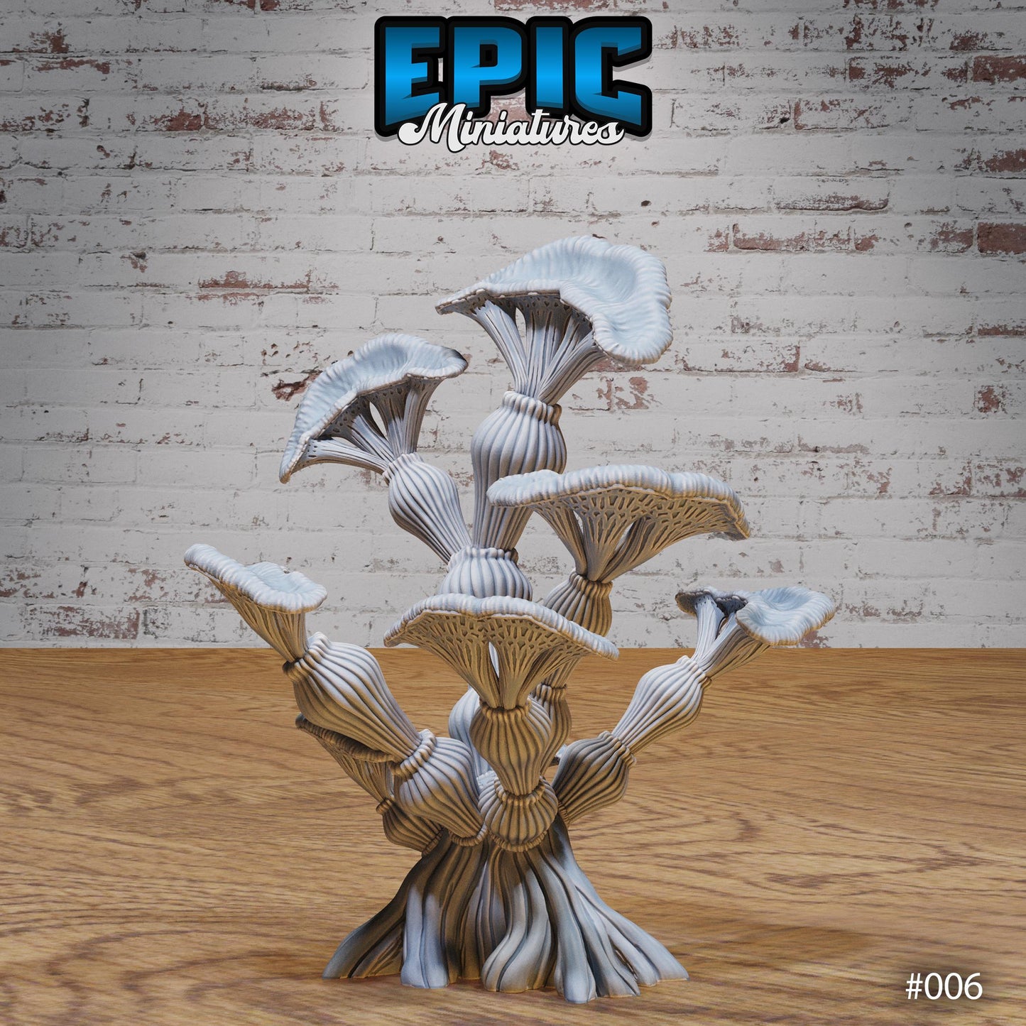 Underdark Mushroom Trees, Scatter Set (3 Variants Available) - Epic Miniatures