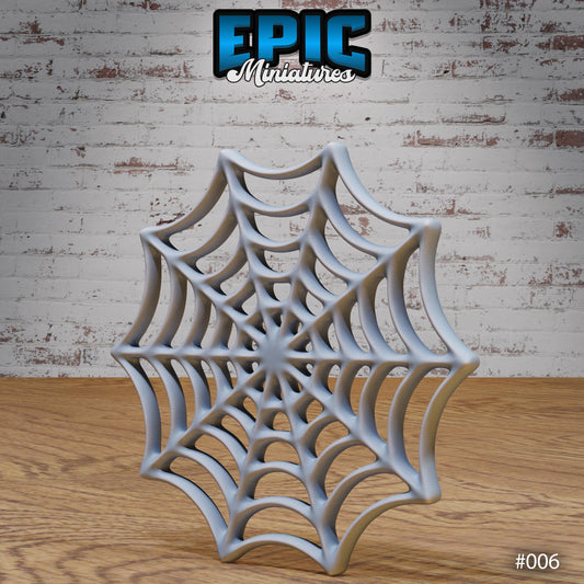 Underdark Webs, Scatter Set (6 Variants Available) - Epic Miniatures