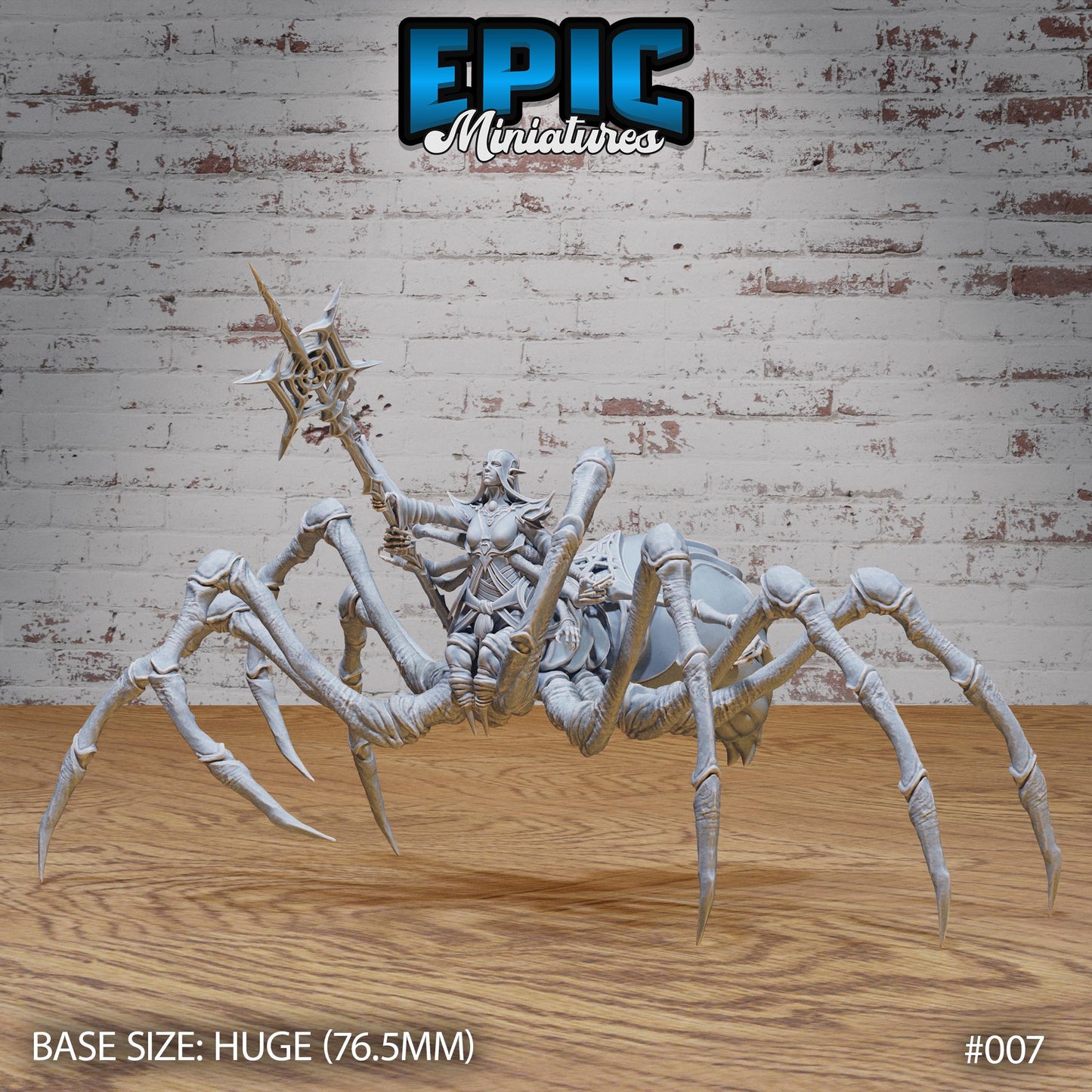Spider Elf Goddess (4 Variants Available) - Epic Miniatures