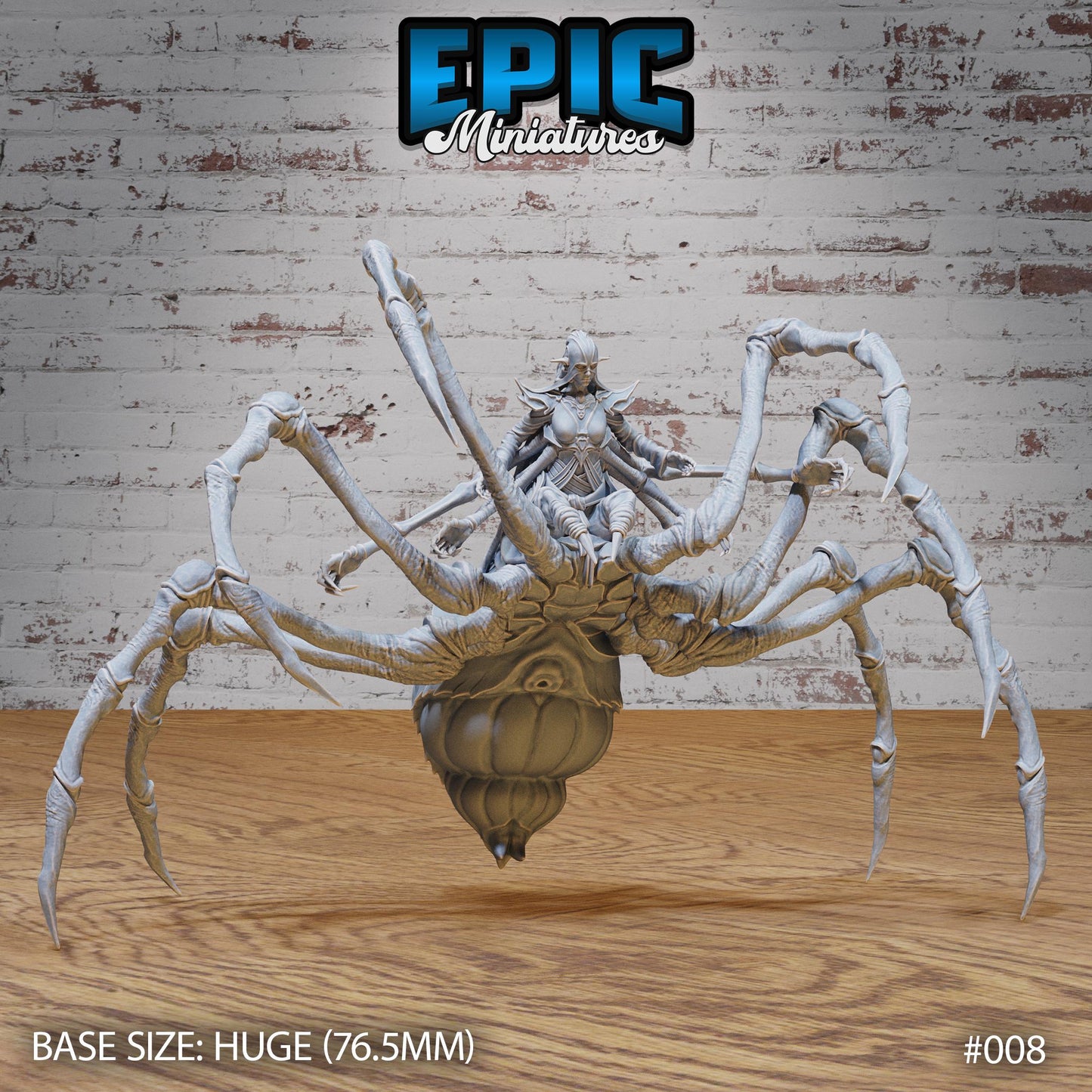 Spider Elf Goddess (4 Variants Available) - Epic Miniatures
