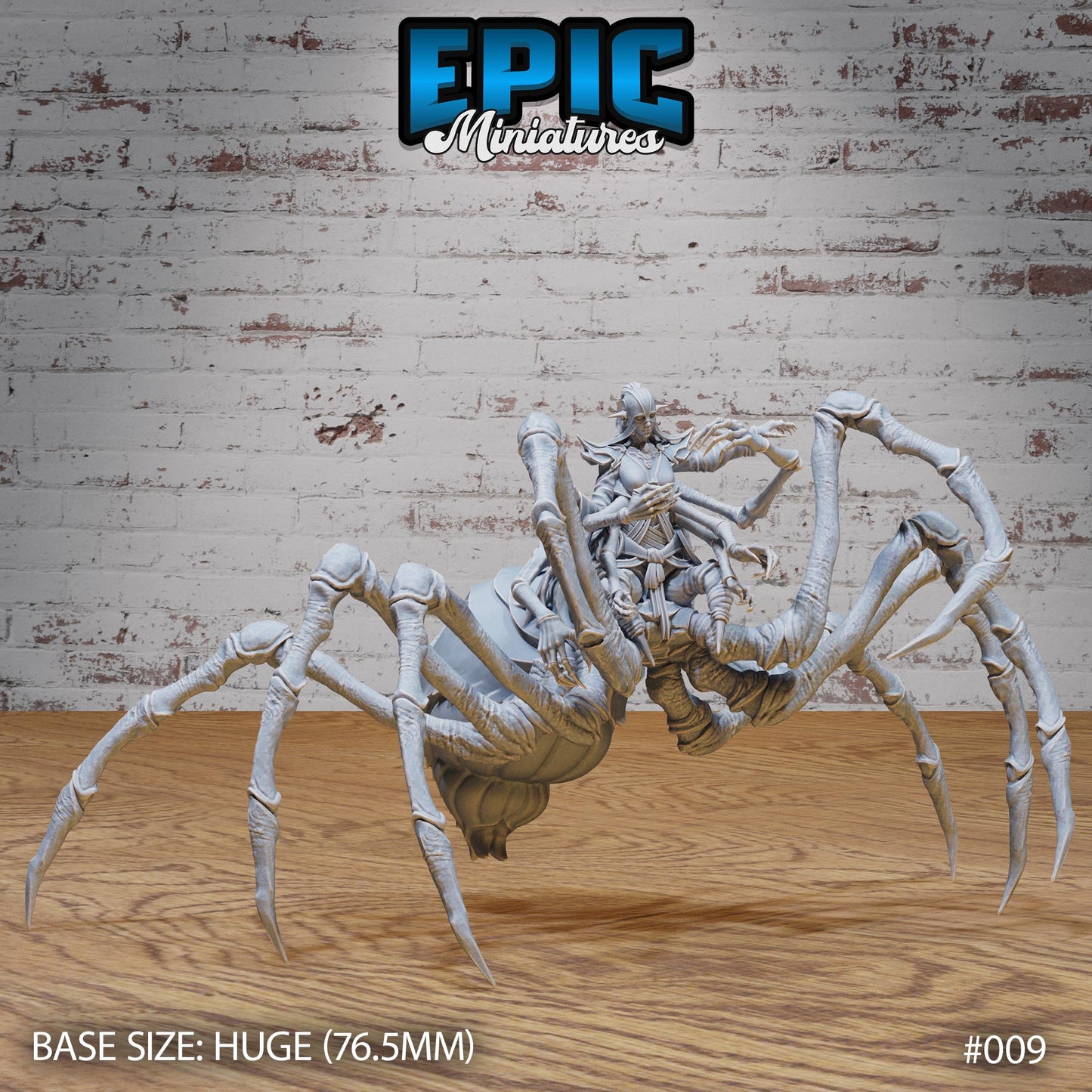 Spider Elf Goddess (4 Variants Available) - Epic Miniatures