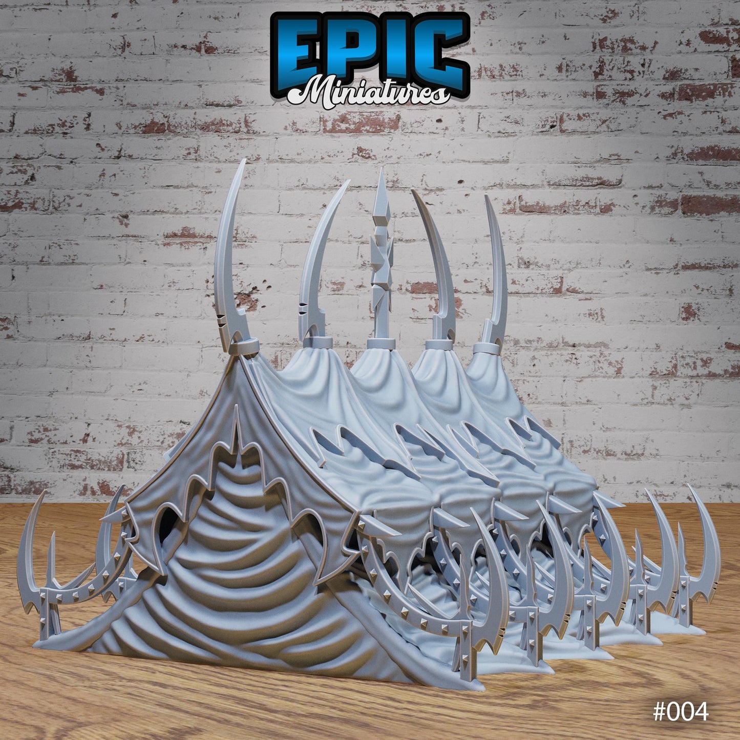 Dark Elf Siege Camp - Tents (2 Variants Available) - Epic Miniatures