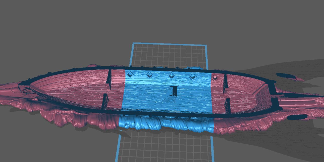 Dark Elf Ship, The Crescent (Playable Terrain Piece) - Epic Miniatures