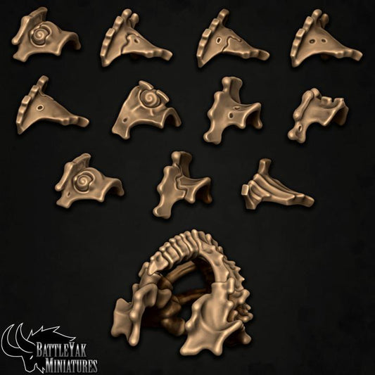 Reborn Legionnaire Pauldrons, Customisation Pack (10 Variants Available) - Battle Yak