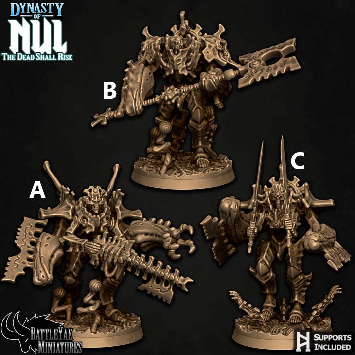 Reborn Thanacron Immortals, Set 1 (6 Variants Available) - Battle Yak