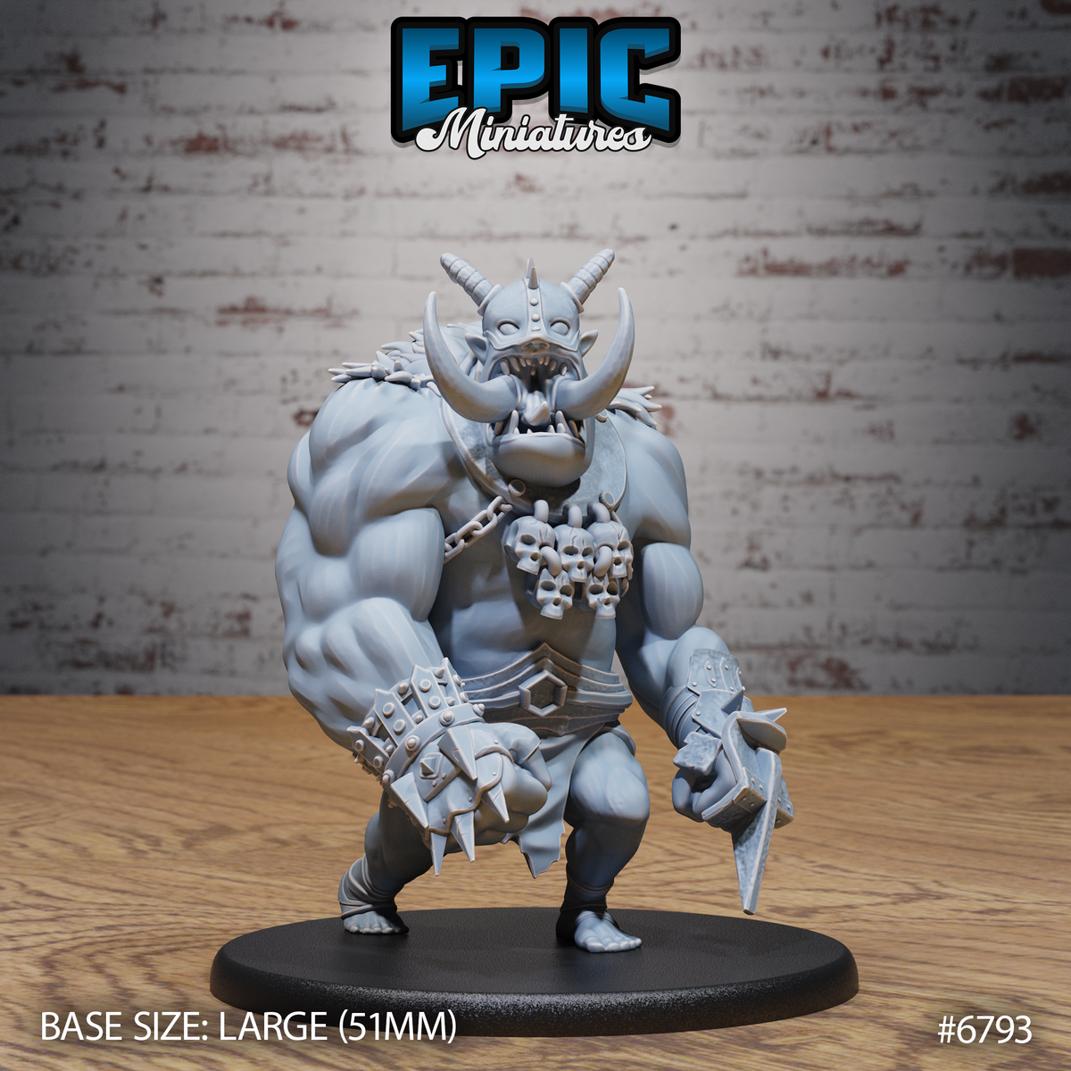 Chaos Troll (3 Variants Available) - Epic Miniatures