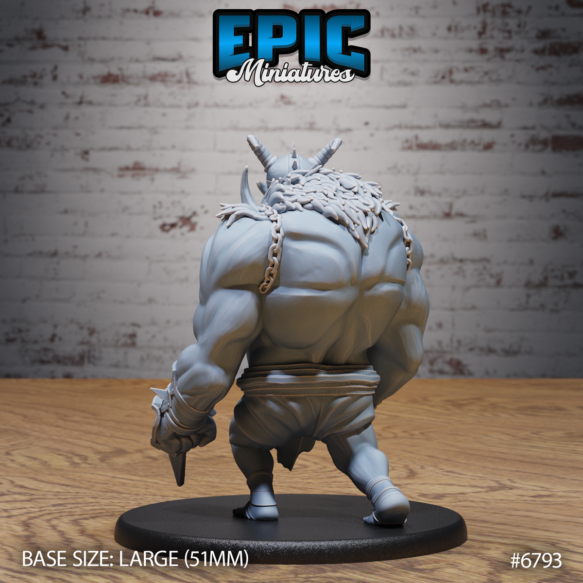 Chaos Troll (3 Variants Available) - Epic Miniatures