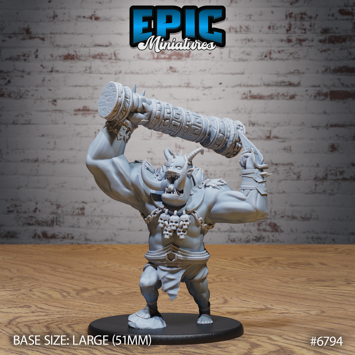 Chaos Troll (3 Variants Available) - Epic Miniatures