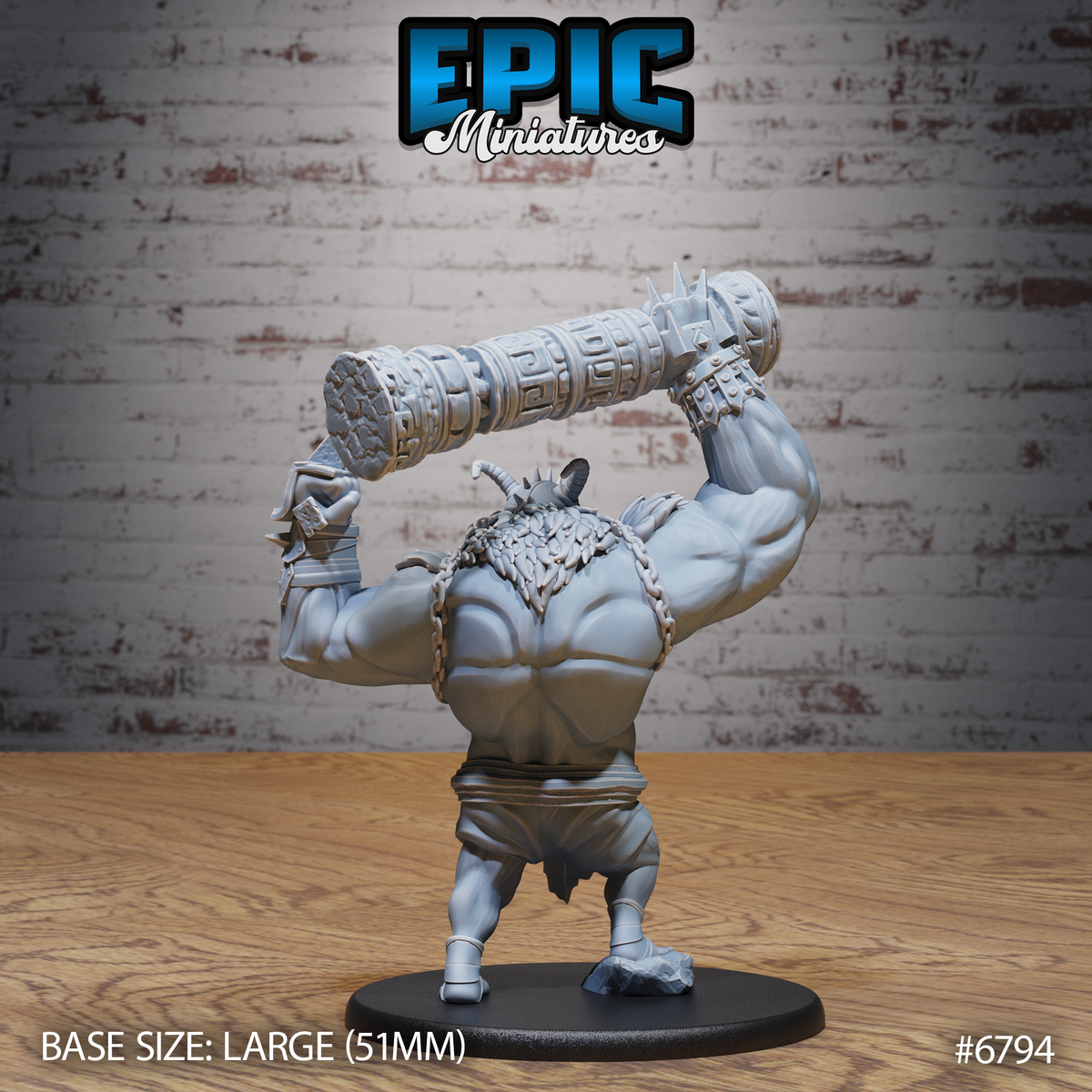 Chaos Troll (3 Variants Available) - Epic Miniatures